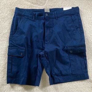 Men's Navy Cargo Shorts